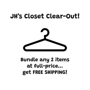 Bundle 2 Full-Price Items = Free Shipping
